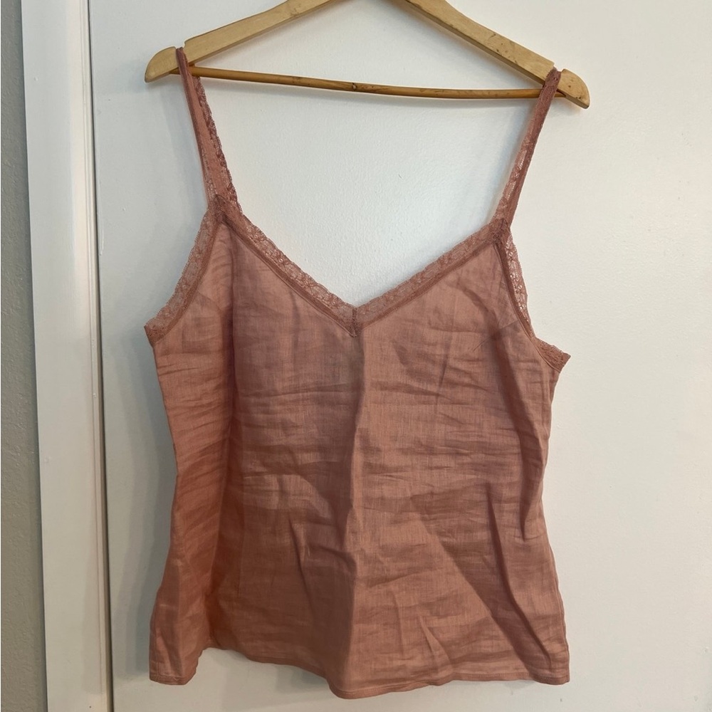 Reformation linen Tank Top size L
